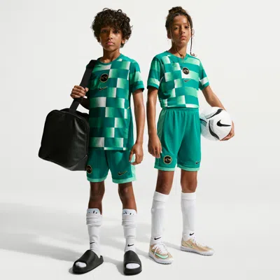 Nike Kylian Mbappã© Academy Big Kids'  Dri-fit Soccer Shorts In Green