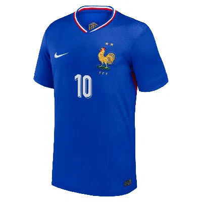 Nike Kylian Mbappã© France National Team 2024 Stadium Home Big Kids'  Dri-fit Soccer Jersey In Blue