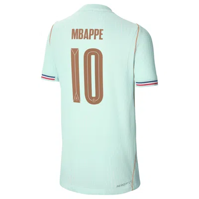 Nike Kylian Mbappã© France National Team 2026 Match Away Big Kids'  Dri-fit Adv Soccer Jersey In Green