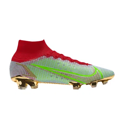 Pre-owned Nike Kylian Mbappé X Mercurial Superfly 8 Elite By You | Green | Men's Size 9.5