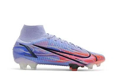 Pre-owned Nike Kylian Mbappé X Mercurial Superfly 8 Elite 'flames' Db2859-506 In Silver