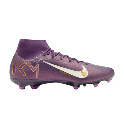 Pre-owned Nike Kylian Mbappé X Zoom Mercurial Superfly 10 Academy Mg 'grand Purple' | Men's Size 12