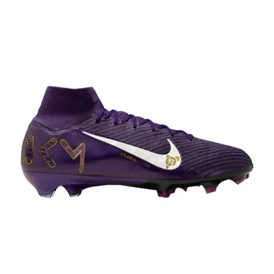 Pre-owned Nike Kylian Mbappé X Zoom Mercurial Superfly 10 Elite Fg 'grand Purple' | Men's Size 10