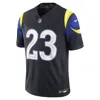 Nike Kyren Williams Los Angeles Rams Rivalries Collection  Men's Dri-fit Nfl Limited Jersey In Black