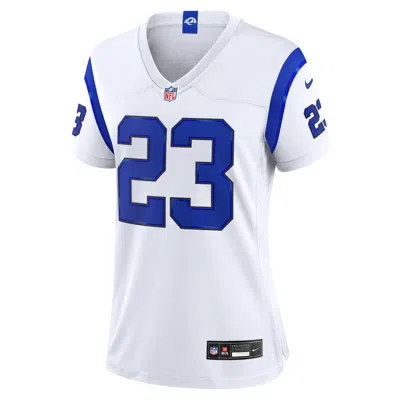 Nike Kyren Williams Los Angeles Rams  Women's Nfl Game Jersey In White
