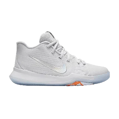 Pre-owned Nike Kyrie 3 Ts Gs 'time To Shine' In White