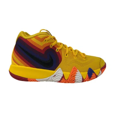 Pre-owned Nike Kyrie 4 Gs '70s' | Yellow | Kid's Size 6.5