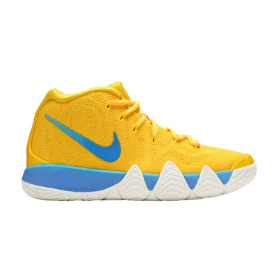 Pre-owned Nike Kyrie 4 Gs 'kix' | Yellow | Kid's Size 6
