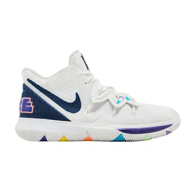 Pre-owned Nike Kyrie 5 Gs 'have A  Day' | White | Kid's Size 4