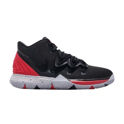 Pre-owned Nike Kyrie 5 Gs 'university Red' | Black | Kid's Size 5.5