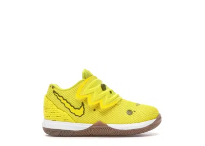Pre-owned Nike Kyrie 5 Spongebob Sneakers In Opti Yellow