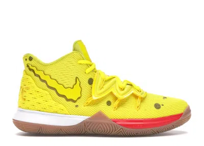 Pre-owned Nike Kyrie 5 Spongebob Sneakers In Opti Yellow