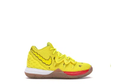 Pre-owned Nike Kyrie 5 Spongebob Sneakers In Opti Yellow