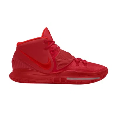 Pre-owned Nike Kyrie 6 By You 'air Yeezy 2 - Red October'