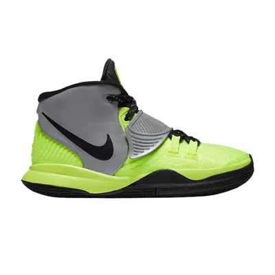 Pre-owned Nike Kyrie 6 Cross Ps 'volt Black' | Green | Kid's Size 3