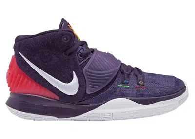 Pre-owned Nike Kyrie 6 Enlightenment Sneakers In Grand Purple/ Color/white