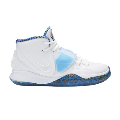 Pre-owned Nike Kyrie 6 Gs 'sapphire' | White | Kid's Size 7
