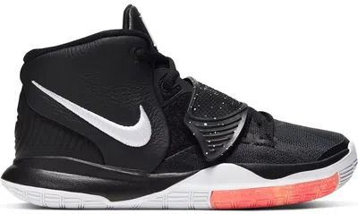 Pre-owned Nike Kyrie 6 Jet Sneakers In Black/white/bright Crimson In Multi