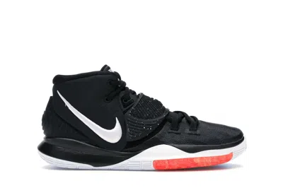 Pre-owned Nike Kyrie 6 Jet Sneakers In Black/white/bright Crimson