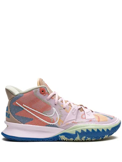 Nike Kyrie 7 "1 World 1 People" Sneakers In Rosa