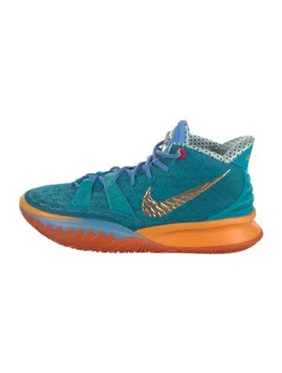 Pre-owned Nike Kyrie 7 Concepts Horus Sneakers In Blue