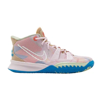 Pre-owned Nike Kyrie 7 Gs '1 World 1 People - Regal Pink' | Kid's Size 4