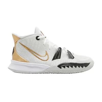 Pre-owned Nike Kyrie 7 Gs 'rings' | White | Kid's Size 5