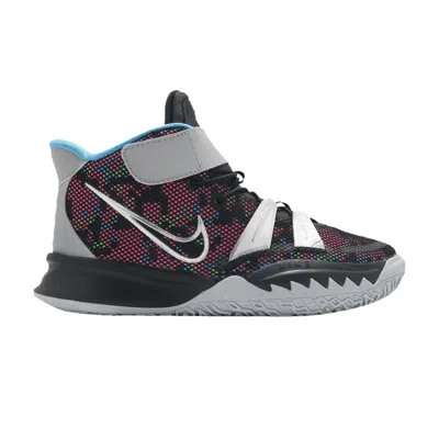 Pre-owned Nike Kyrie 7 Ps 'pixel Camo' | Black | Kid's Size 12