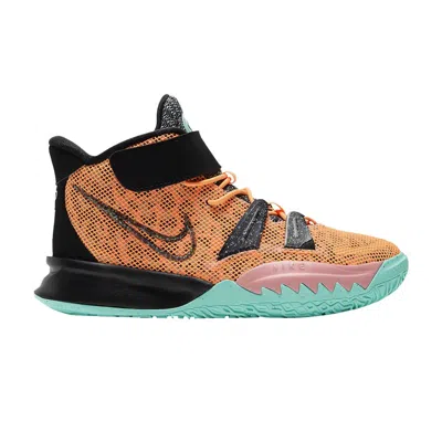 Pre-owned Nike Kyrie 7 Ps 'play For The Future' | Orange | Kid's Size 12