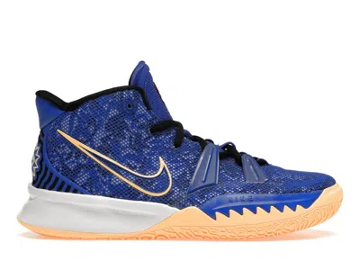 Pre-owned Nike Kyrie 7 Sisterhood Sneakers In Hyper Royal/black/white