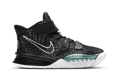 Pre-owned Nike Kyrie 7 Sneakers In Black/white/off Noir