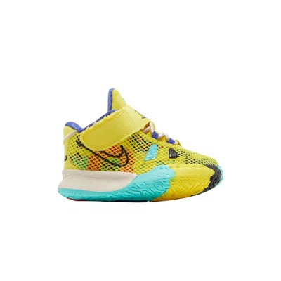 Pre-owned Nike Kyrie 7 Td '1 World 1 People' | Yellow | Infant Size 7