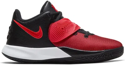 Pre-owned Nike Kyrie Flytrap 3 Red Sneakers In Black/white