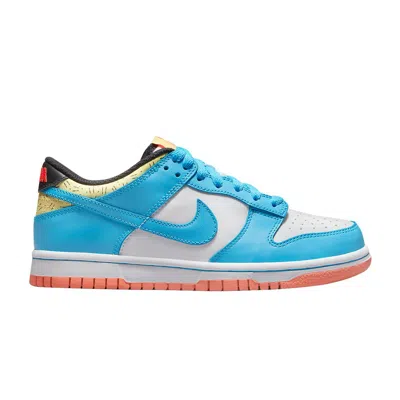 Pre-owned Nike Kyrie Irving X Dunk Low Se Gs 'baltic Blue Gum' | Kid's Size 4.5