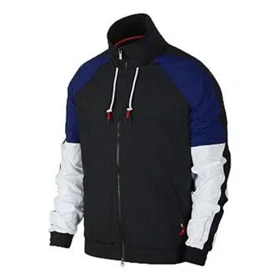 Nike Kyrie Jacket 'black Blue'