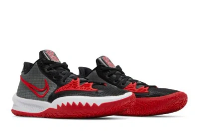 Pre-owned Nike Kyrie Low 4 Tb Black University Red Da7803-002