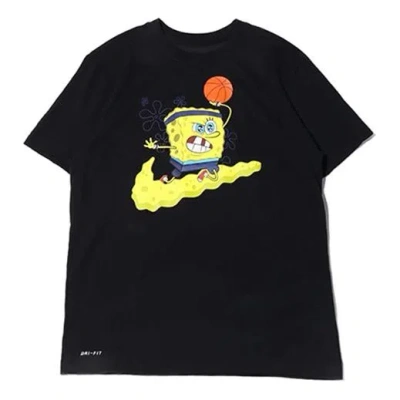 Nike Kyrie Spongebob Sports T-shirt 'black'