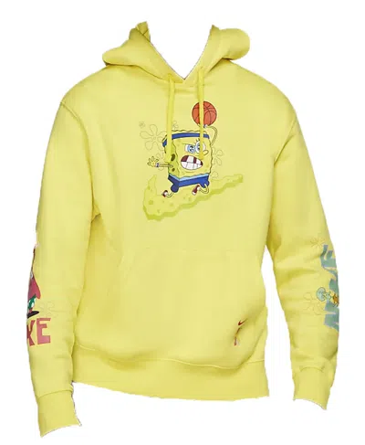 Pre-owned Nike Kyrie X Spongebob Drifit Hoodie (kids Sizing) In Dynamic Yellow
