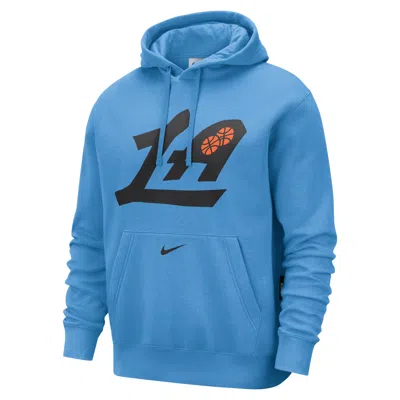 NIKE LA CLIPPERS CLUB CITY EDITION  MEN'S NBA FLEECE PULLOVER HOODIE,1015636036