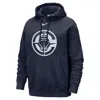 Nike La Clippers Club  Men's Nba Pullover Hoodie In Blue