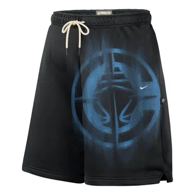 Nike La Clippers Standard Issue Fleece Shorts 'black White'
