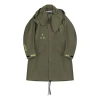 Nike Lab Acg Gore-tex Hooded Coat 'olive Canvas Volt Glow' In Green