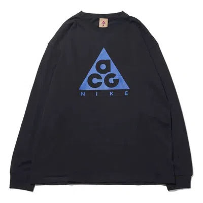 Nike Lab Acg Long-sleeve T-shirt 'black Game Royal'