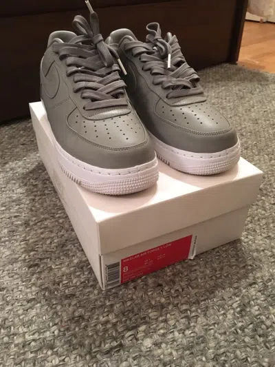 Pre-owned Nike Lab Af1 Grey Shoes In Gray