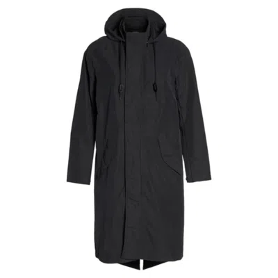 Nike Lab Essentials Parka Jacket Women's Black Long Sleeve Full Zip Ups929