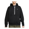 Nike Lab Solid Hooded Sweatshirt For Men Black