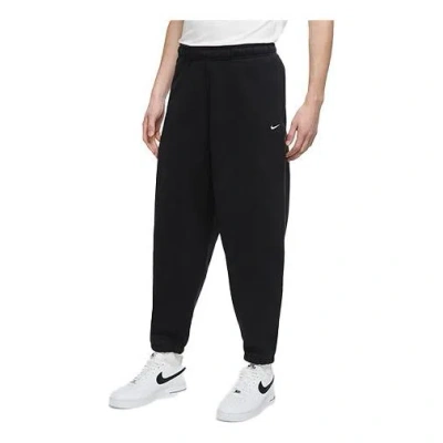 NIKE NIKE LAB WASHED BUNDLE FEET CASUAL SPORTS LONG PANTS BLACK