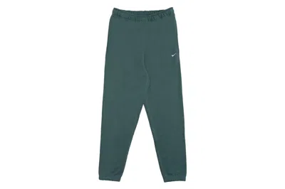 Pre-owned Nike Lab Women's Energy Fleece Pants Green