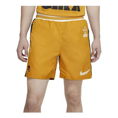 Nike Lab X Gyakusou Shorts 'mineral Yellow Deep Pewter Sail'
