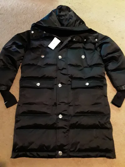 Pre-owned Nike Lab X Mmw Michael M Williams Quilted Down Fill Jacket Black $800 Ar5610 010